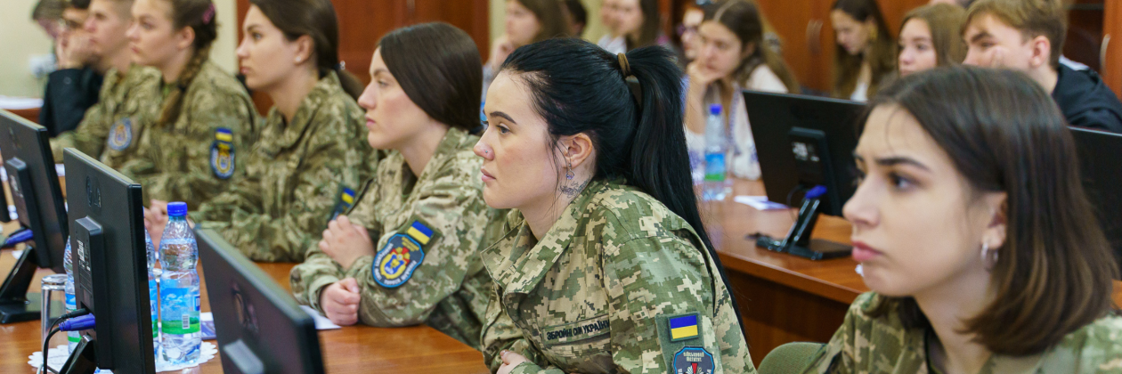 Ukrainian students of Democracy from Theory to Practice course.