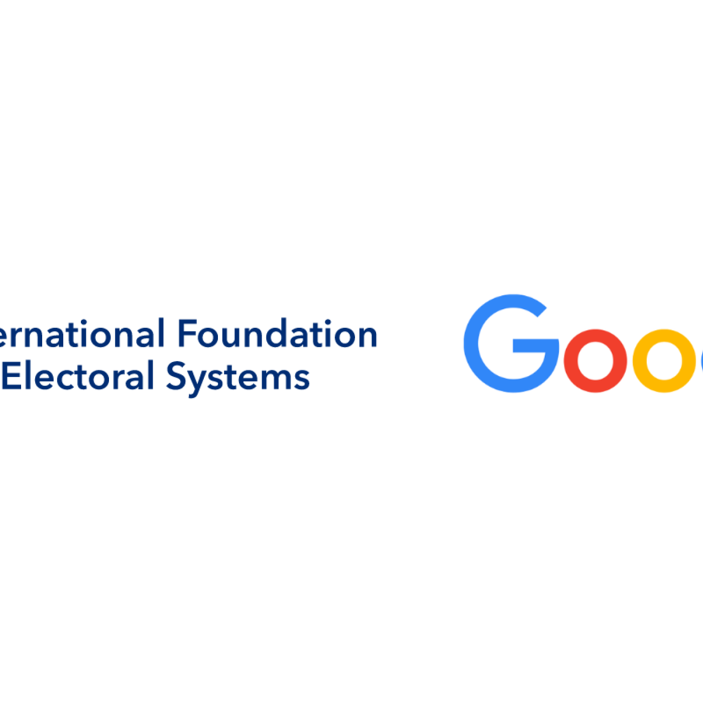 IFES logo Google logo 