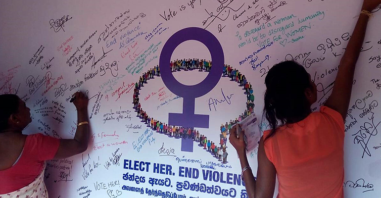 A Multi Stakeholder Approach To Addressing Violence Against Women In Elections Ifes The 9924