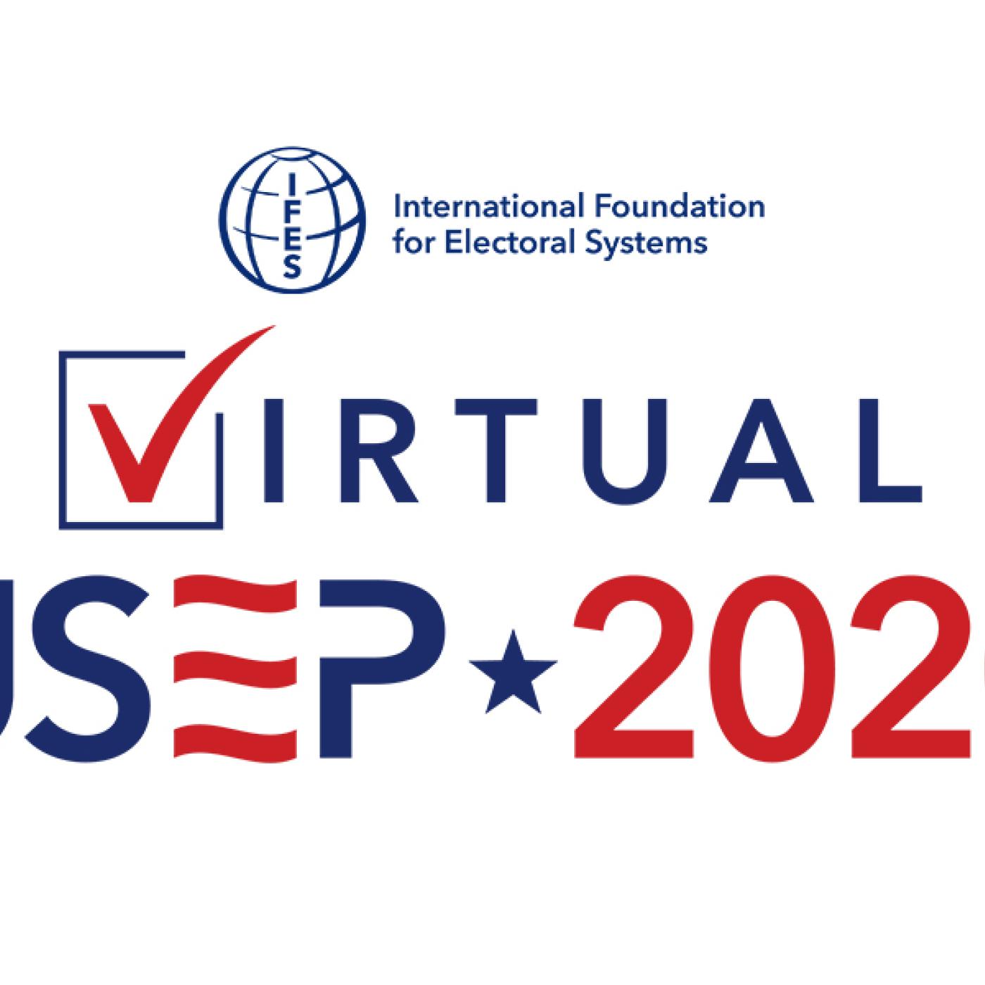 Virtual USEP 2020 logo + IFES logo